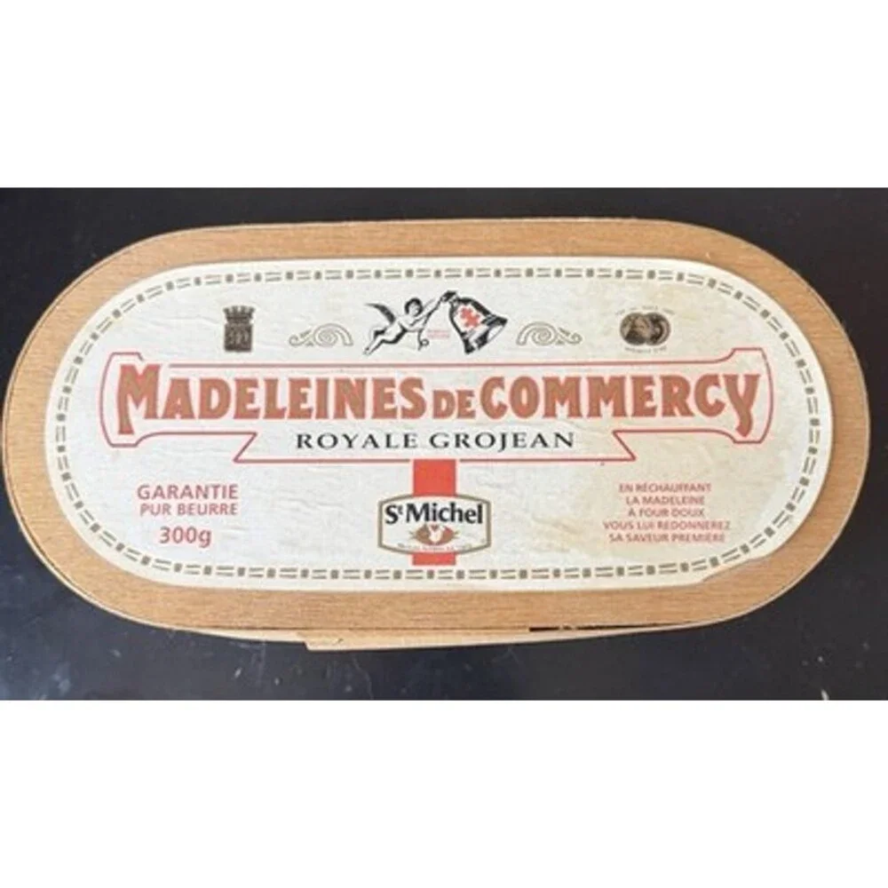 Vintage Madeleines De Commercy Royal Grojean Wood Box France  11